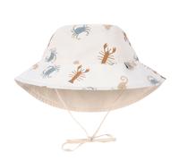 Lässig Wende-Hut LSF Sun Protection Bucket Hat - Sea Animals - Milky - Gr. 43/45