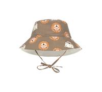 Lässig Wende-Sonnenhut in Braun - Größe 46-49 cm | Baby Caps Huete