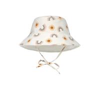 Lässig Wende-Sonnenhut in Creme - Größe 46-49 cm | Baby Caps Huete