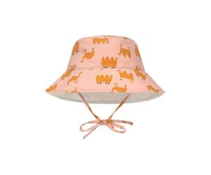 Lässig Wende-Sonnenhut in Rosa - Größe 43-45 cm | Baby Caps Huete
