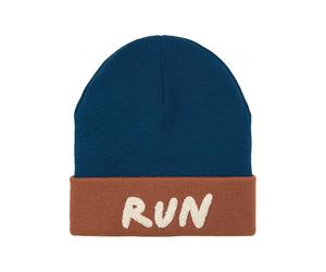Lässig Wollbeanie "Little Gang" in Blau - Größe 52-56 cm | Baby Muetzen