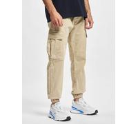 Cargohose 2Y STUDIOS "2Y Studios Herren 2Y Basic Cargo Denim", Herren, Gr. 36, Normalgrößen, beige, 97% Baumwolle, 3% Elasthan, unifarben, skinny fit, Hosen Cargohose (36285342-36)