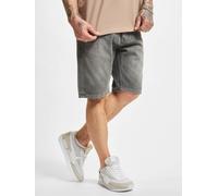 lässige 2Y Premium Herren Shorts Slim Fit Stretch Reißverschluss mit Baumwolle Grau 34
