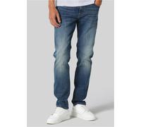 Bequeme Jeans 883POLICE "883 Police TODD949MAT JEANS", Herren, Gr. W36L32, Länge 32, blau (midblau), 98% Baumwolle, 2% Elasthan, unifarben, Jeans (88969334-36) midblau