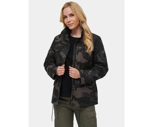 lässige Brandit Damen Jacke Reißverschluss Taschen Camouflage 4XL