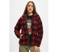 lässige Brandit Damen Jacke Rot/Schwarz XS