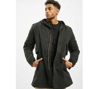 lässige Brandit Herren Jacke Kordelzug Reißverschluss mit Baumwolle Schwarz 3XL
