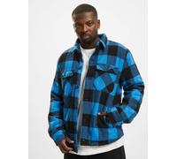 lässige Brandit Herren Jacke mit Baumwolle Blau/Schwarz 4XL