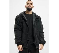 lässige Brandit Herren Jeans Kordelzug Reißverschluss mit Baumwolle Schwarz S