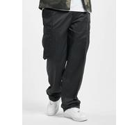 lässige Brandit Herren Jeans Kordelzug Taschen Schwarz L