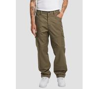 lässige Brandit Herren Jeans Stretch Reißverschluss Khaki L