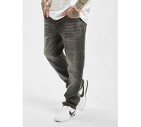 lässige Brandit Herren Jeans Stretch Taschen Straight Fit mit Baumwolle Schwarz 34/36
