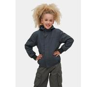 Brandit Windbreaker Kids Frontzip leichte Kinderjacke Grau Größe 14-16 Jahre