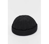 Yupoong Flexfit Unisex Docker Cap Hafenmütze aus Nylon-Material, Seemannsmütze, ohne Visir, robust, Kappe, größenverstellbar One Size Fits All