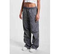 lässige DEF Damen Jeans Kordelzug Taschen Grau XL