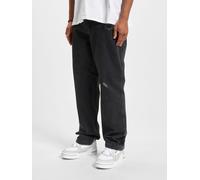 lässige DEF Herren Jeans Slim Fit mit Baumwolle Schwarz 33