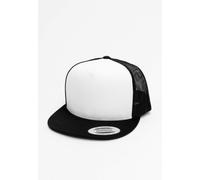 lässige Flexfit Unisex Cap Mesh 205 g/m² Schwarz/Weiß