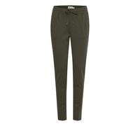 Ichi Stoffhose Damen grün, M