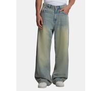 Bequeme Jeans KARL KANI "Karl Kani Karl Kani OG Denim Baggy Pants", Herren, Gr. 34, Normalgrößen, blau, sand, 76% Baumwolle, 14% Viskose, 10% Polyester, unifarben, Jeans (18205063-34) blau, sand