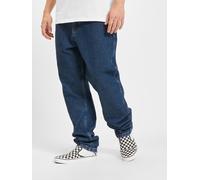 Bequeme Jeans KARL KANI "Karl Kani Herren KK Small Signature Tapered Five Pocket Denim", Herren, Gr. 30, Normalgrößen, rinse blau, 100% Baumwolle, unifarben, normal, Jeans (41061034-30) rinse blau