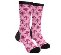 Lässige lustige flippige Neuheit Socken für Männer Frauen, Schwarz und Weiß9, One size