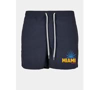 Mister Tee Badeshorts Miami Beach Swimshorts Navy-M