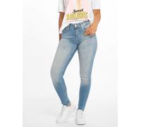 Only Damen Jeans onlBLUSH – Mid-Rise Skinny-Fit knöchellang – Blue Denim Größe XS