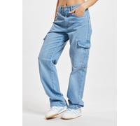 lässige Only Damen Jeans Straight Fit mit Baumwolle Blau 26/30
