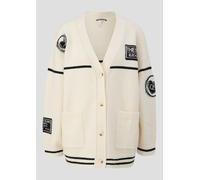 qs - Strickjacke creme - Gr. - L