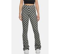 lässige URBAN CLASSICS Damen Hose Stretch 200 g/m² Schwarz/Grau L