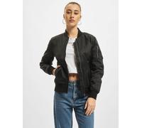 lässige URBAN CLASSICS Damen Jacke 108 g/m² Schwarz S
