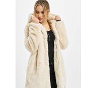 Urban Classics Damen Teddyjacke Plüsch Mantel Fleece-Ladies Hooded Teddy Faux Fur Coat, Offwhite, XL