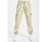 Cargohose URBAN CLASSICS "Urban Classics Damen Ladies High Waist Cargo Pants", Damen, Gr. 30, Normalgrößen, concrete, 98% Baumwolle, 2% Elasthan, unifarben, normal, Hosen Cargohose (28888312-30) concr