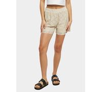 lässige Urban Classics Damen Shorts Stretch 140 g/m² Beige S