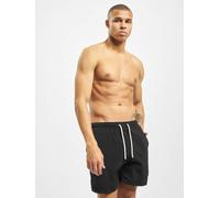 lässige Urban Classics Herren Bade-Shorts schnelltrocknende Strand-Shorts 120 g/m² Schwarz S