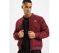 Urban Classics Herren Steppjacke Diamond Quilt Nylon Bordeaux Gr. S