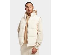 lässige URBAN CLASSICS Herren Jacke Kordelzug Reißverschluss 136 g/m² Ecru-Weiß S