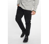 lässige Urban Classics Herren Jeans Kordelzug Taschen 300 g/m² mit Baumwolle Schwarz 3XL