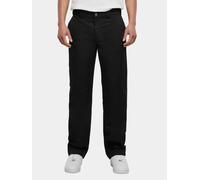 lässige URBAN CLASSICS Herren Jeans Reißverschluss Taschen 240 g/m² mit Baumwolle Schwarz 40
