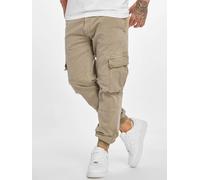 Urban Classics Cargohose Washed Cargo Twill Herren Sand Größe W30