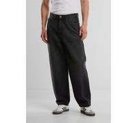 Urban Classics - Tapered Heavy Ounce Baggy Black Washed - Jeans - Schwarz - W32 - 100% Baumwolle,Denim Schwarz W32