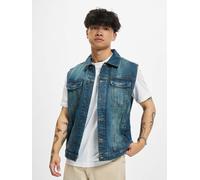 Urban Classics Denim Vest Herren-Weste - hellblau M