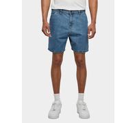 lässige Urban Classics Herren Shorts Taschen gesteppt mit Baumwolle Blau 28