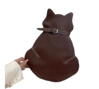 Lässige weibliche Katzen Geldbörse, schöne kompakte Handtasche für Mädchen und Erwachsene, praktische und leicht zu tragende Tasche, geeignet für Reisen, Handtasche im Cartoon Stil, langlebig und