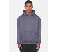 Kapuzenpullover DROPSIZE "Dropsize HEAVY OVERSIZE EAGLE HOODIE", Herren, Gr. L, steel grau, 70% Baumwolle, 30% Polyester, mehrfarbig, oversize, ohne Ausschnitt, Pullover Kapuzenpullover (65613436-L) s