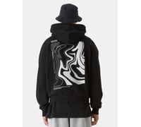 lässiger Lost Youth Herren Hoodie Oversize 460 g/m² mit Baumwolle Schwarz XXL