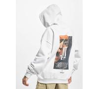 lässiger Mister Tee Herren Hoodie Kordelzug Rippbündchen 460 g/m² mit Baumwolle Weiß L