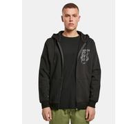 lässiger Mister Tee Herren Hoodie Reißverschluss Taschen 300 g/m² mit Baumwolle Schwarz XL