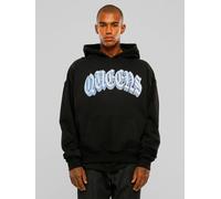 lässiger Mister Tee Herren Hoodie Rippbündchen Kapuze mit Baumwolle Schwarz XL