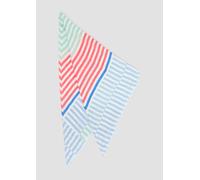 Lässiger quadratischer Schal aus Viskosemix ONESIZE blau 2161444.50G7.ONESIZE